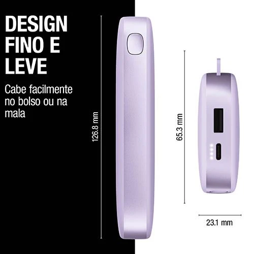 Powerbank Fresh 'n Rebel 12000 mAh USB-C - Pastel Pink - Image 5