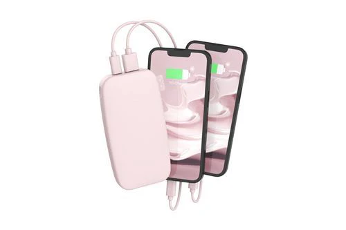 Powerbank Fresh 'n Rebel 12000 mAh USB-C - Smokey Pink - Image 4