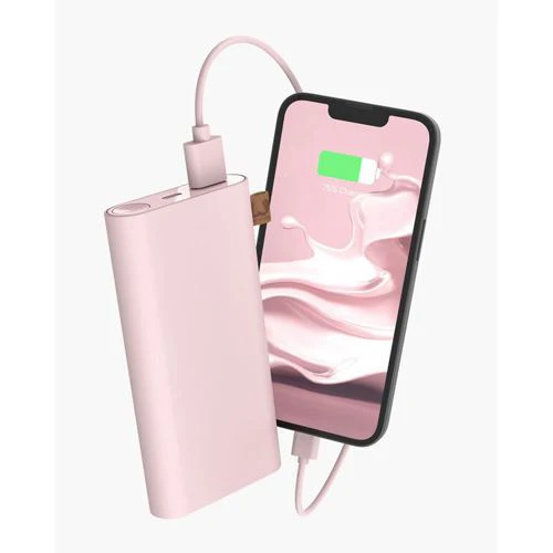 Powerbank Fresh 'n Rebel 12000 mAh USB-C - Rosa (Smokey Pink) - Image 2