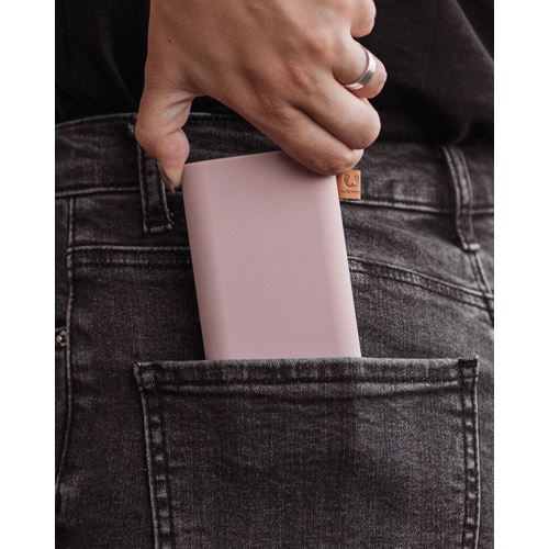 Powerbank Fresh 'n Rebel 12000 mAh USB-C - Rosa (Smokey Pink) - Image 3