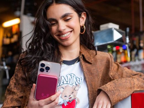 Powerbank Magnético Fresh 'n Rebel 5000 mAh USB-C - Pastel Pink - Image 7