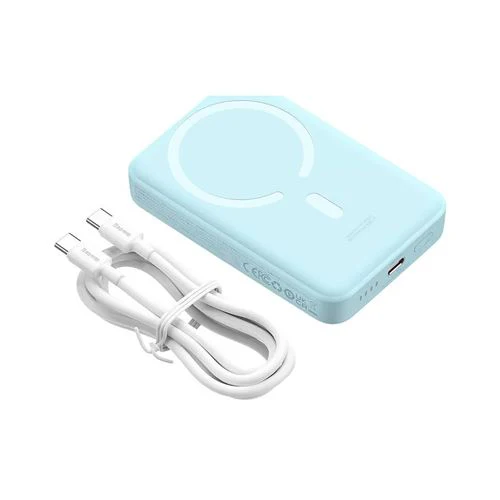 Powerbank Magnético Baseus Magnetic Mini Wireless 10000mAh - Azul - Image 2