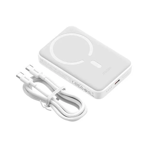 Powerbank Magnético Baseus Magnetic Mini Wireless 10000mAh - Branco - Image 3