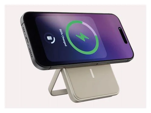 Powerbank Magnético Fresh 'n Rebel 5000 mAh USB-C - Silky Sand - Image 2