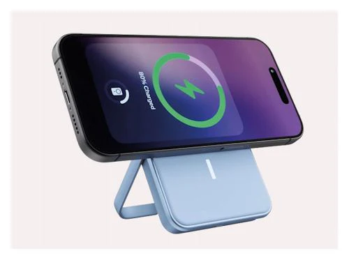 Powerbank Magnético Fresh 'n Rebel 5000 mAh USB-C - Vivid Blue - Image 2