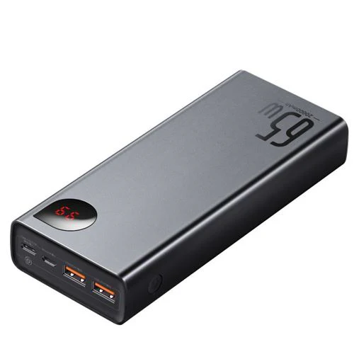 Powerbank Metálico Baseus Adaman 20000mAh 65W - Preto - Image 2