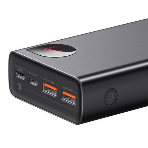 Powerbank Metálico Baseus Adaman 20000mAh 65W - Preto - Image 3
