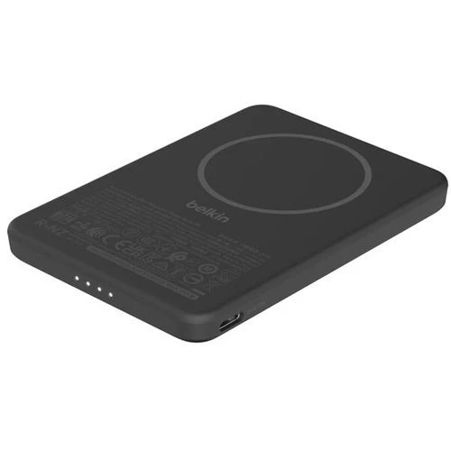 Powerbank Slim Magnético Qi2 Belkin BoostCharge - 5000mAh - 7.5W - Preto - Image 2
