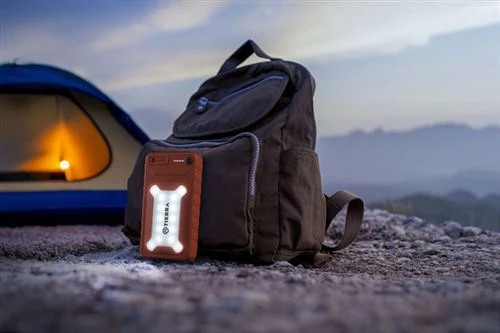 Powerbank Solar USB+USB-C Cellularline 2000 mAh - 20W - Preto - Image 5