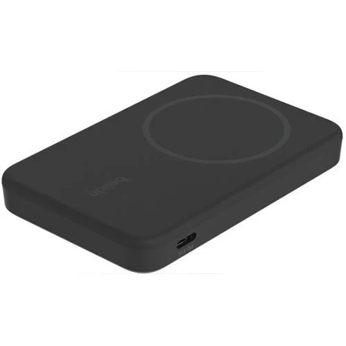 Powerbank Wireless Belkin Boost Charge 5000mAh 15W Qi2 Stand com MagSafe - Preto - Image 2