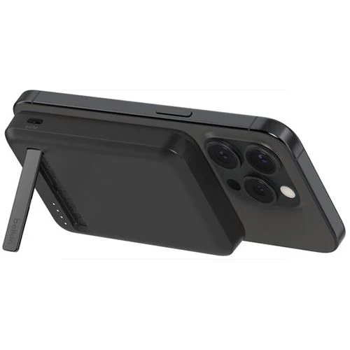 Powerbank Wireless Belkin Boost Charge 5000mAh 15W Qi2 Stand com MagSafe - Preto - Image 4