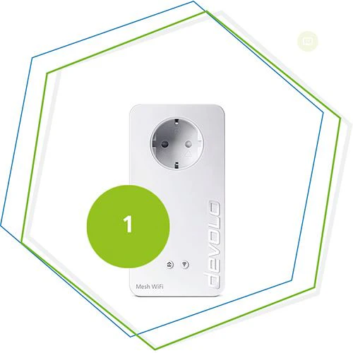 Powerline Devolo Mesh WiFi 2 Starter Kit - Image 4