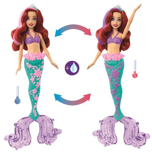 Princesas Disney - Ariel Muda de Cor - Mattel - Image 3