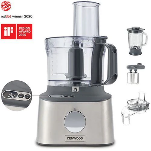 Processador de Alimentos Kenwood MultiPro Compact+ FDM315SS - Outlet - Grade B - Image 2