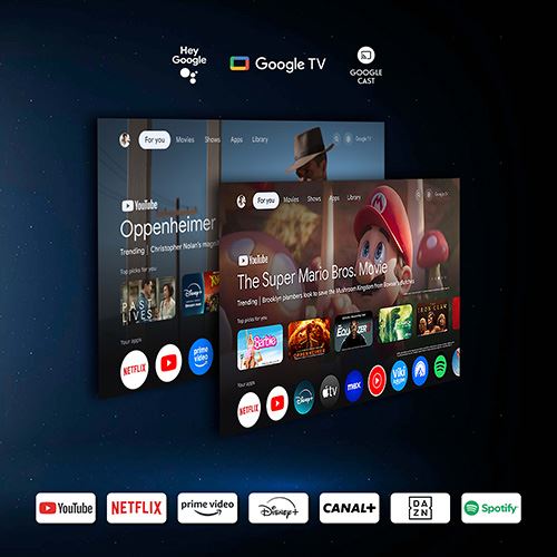 Projetor Laser Thomson Sirius PG55B 100" 4K Google TV com Bateria - Image 14