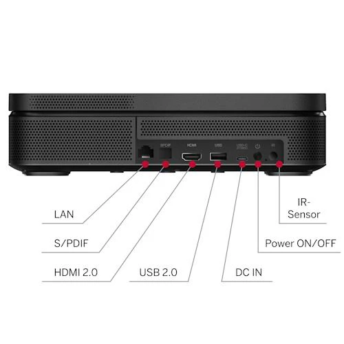 Projetor Laser Thomson Sirius PG55B 100" 4K Google TV com Bateria - Image 3