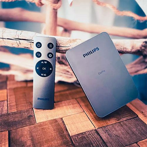 Projetor Portátil Philips GoPix 1 GPX1100 - Outlet - Grade B - Image 4