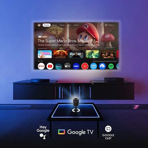Projetor Portátil Thomson Vega PG35B 100" 4K Google TV com Bateria - Image 13