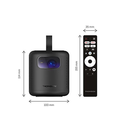 Projetor Portátil Thomson Vega PG35B 100" 4K Google TV com Bateria - Image 5