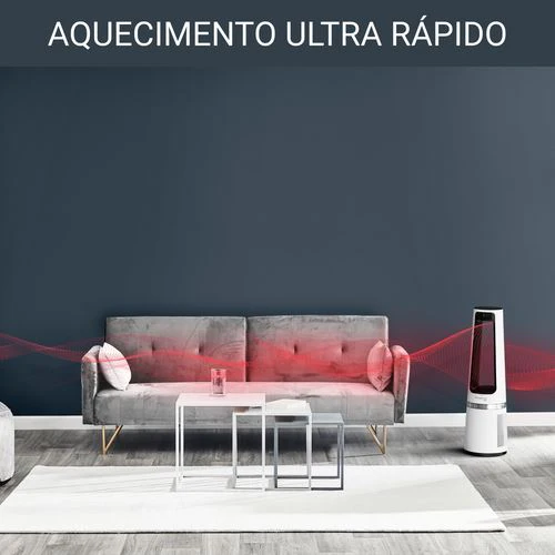 Purificador de Ar | Aquecedor | Ventoinha Rowenta Eclipse 3 em 1 - QU5060F0 - Image 4