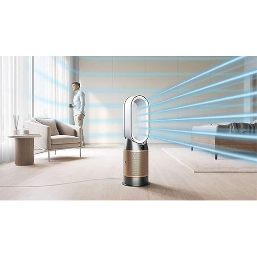 Purificador de Ar Dyson Cool Hot+Cool HP2 De-NOx HP12 - Branco e Dourado - Image 3