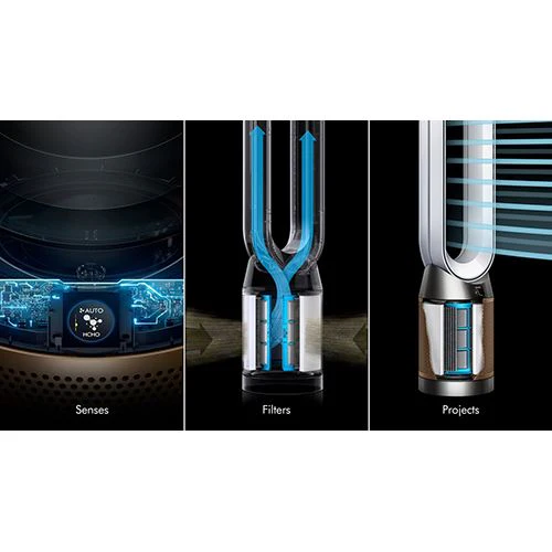 Purificador Dyson Cool PC2 De-NOx TP12 - Prateado / Dourado - Image 8