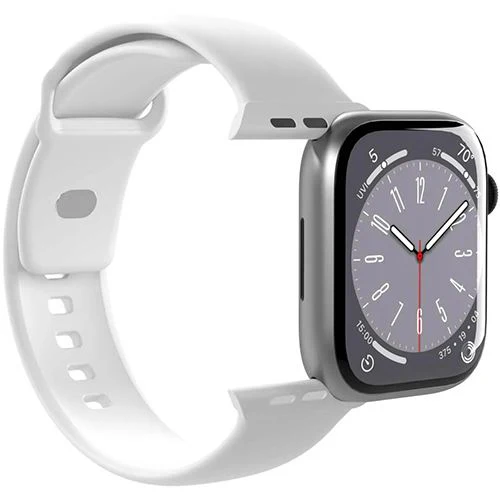 Bracelete Silicone Puro Icon para Apple Watch 38-41mm - Branca - Image 2