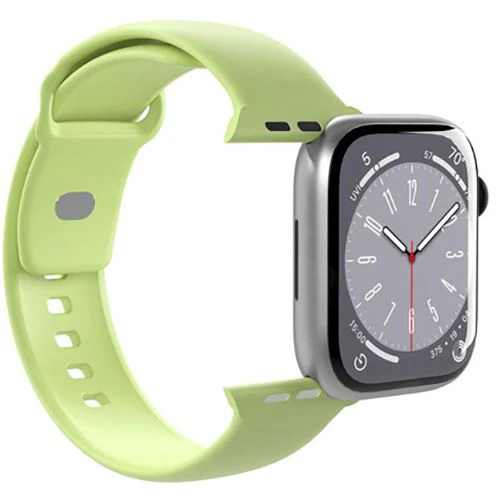 Bracelete Silicone Puro Icon para Apple Watch 42-49mm - Verde Matcha - Image 2