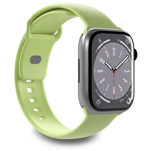 Bracelete Silicone Puro Icon para Apple Watch 42-49mm - Verde Matcha - Image 3