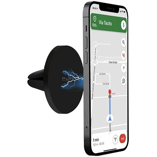 Suporte Magnético para Grelha de Ventilação Carro Puro SH6MAGBLK - Preto - Image 2