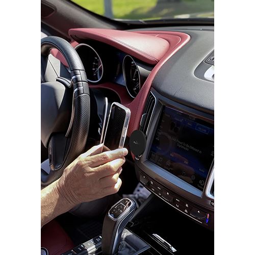 Suporte Magnético para Grelha de Ventilação Carro Puro SH6MAGBLK - Preto - Image 4
