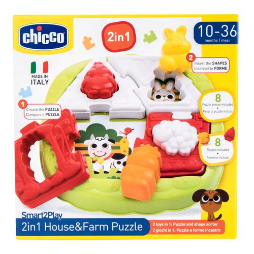 Puzzle 2 em 1 - Casa e Quinta - Chicco - Image 2