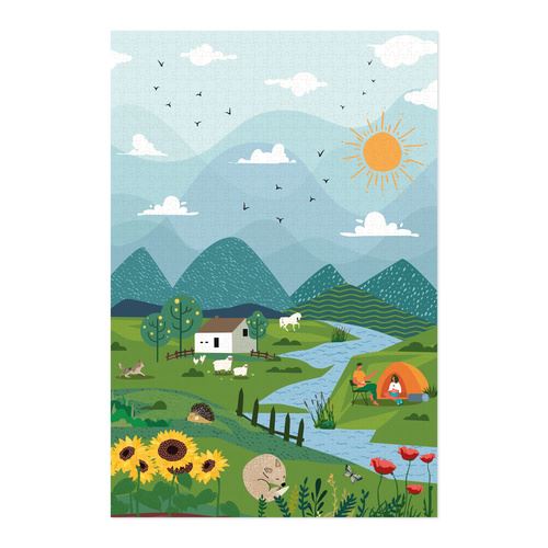 Puzzle 4 Paisagens - 1000 Peças - Nature & Découvertes - Image 3