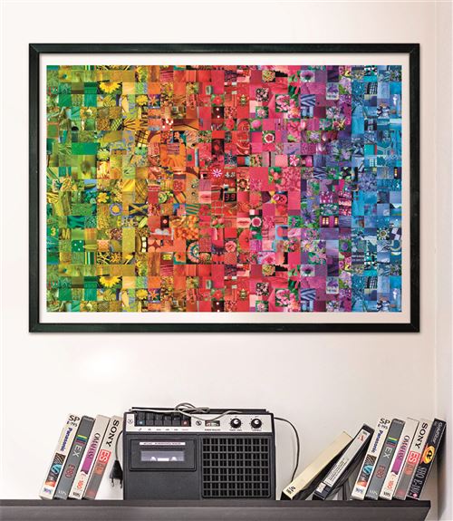 Puzzle Compact Colorboom Collection: Collage - 1000 Peças - Clementoni - Image 3