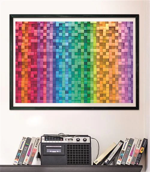 Puzzle Compact: Pixel - 1000 Peças - Clementoni - Image 3