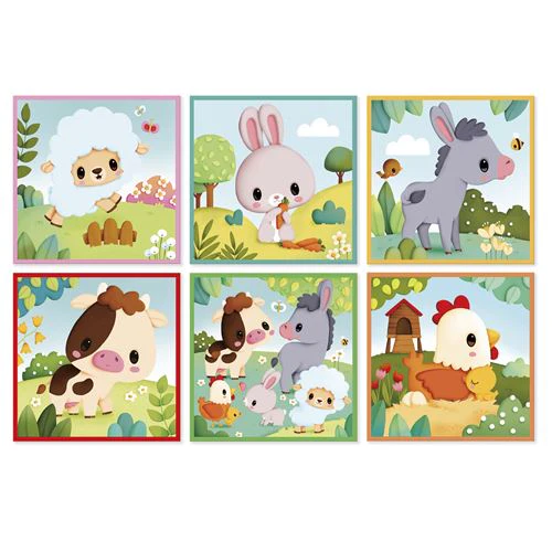 Puzzle Cubos da Quinta 9 Peças - Janod - Image 4