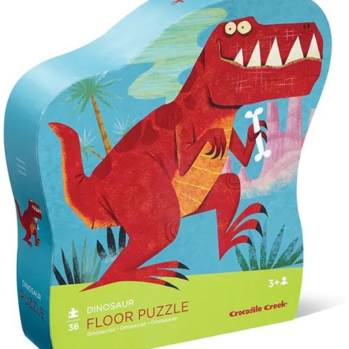 Puzzle de Chão Dinossauro - 36 Peças - Crocodile Creek | Sig Toys
