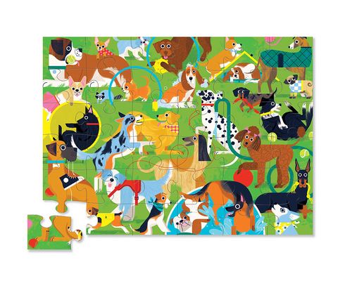 Puzzle de Chão Cães Brincalhões 36 Peças - Crocodile Creek - Image 2