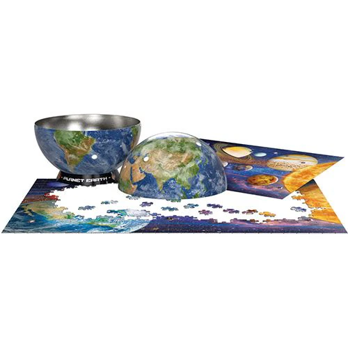 Puzzle Eurographics: Planet Earth - 550 Peças | Inclui Póster - Sig Toys - Image 3