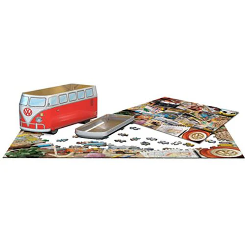 Puzzle Eurographics: Road Trips Volkswagen - 550 Peças | Inclui Póster - Sig Toys - Image 3