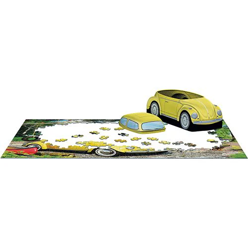 Puzzle Eurographics: Volkswagen Beetle Camping - 550 Peças | Inclui Póster - Sig Toys - Image 3