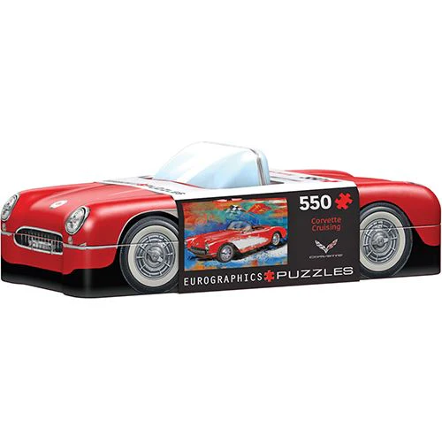 Puzzle Eurographics: Volkswagen Corvette Cruising - 550 Peças | Inclui Póster - Sig Toys