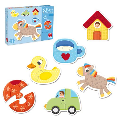 Puzzle Habitat - 6 Puzzles com 2 Peças - Jumbo Goula | Diset - Image 2