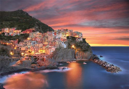 Puzzle High Quality Collection Compact: Manarola - 1000 Peças - Clementoni - Image 2