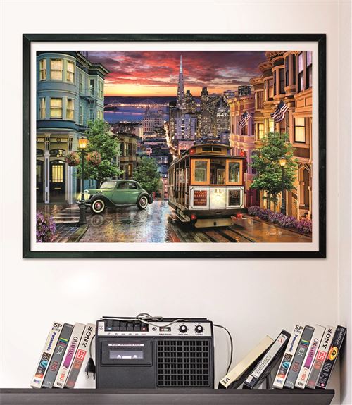 Puzzle High Quality Collection Compact: San Francisco - 1000 Peças - Clementoni - Image 3
