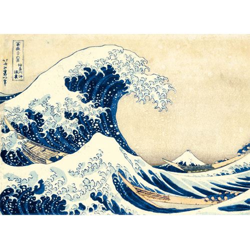 Puzzle Hokusai: A Grande Onda - 1000 Peças - Clementoni - Image 2
