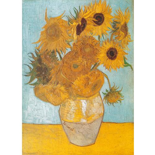 Puzzle Museum Collection Van Gogh:  Girassol 1000 Peças - Clementoni - Image 2