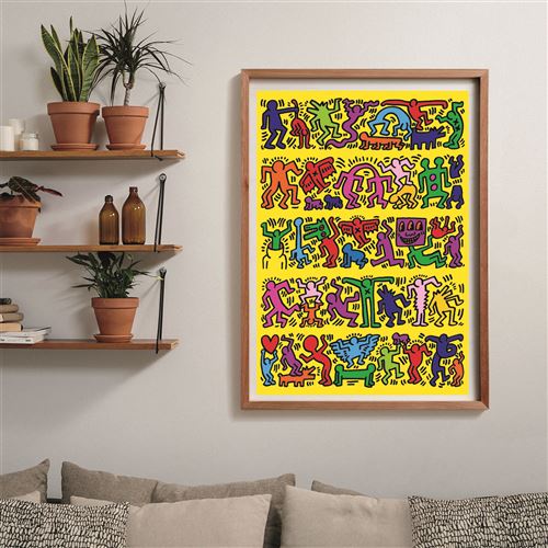 Puzzle Novo Art Series: Keith Haring - Imagem 2 - 1000 Peças - Clementoni - Image 4