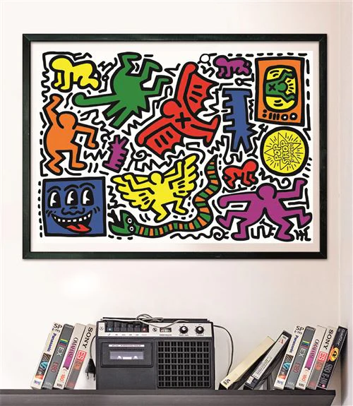Puzzle Novo Art Series: Keith Haring - Imagem1 - 1000 Peças - Clementoni - Image 4