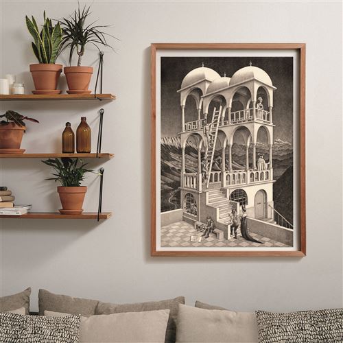 Puzzle Novo Art Series: M.C. Escher - Imagem 3 - 1000 Peças - Clementoni - Image 4